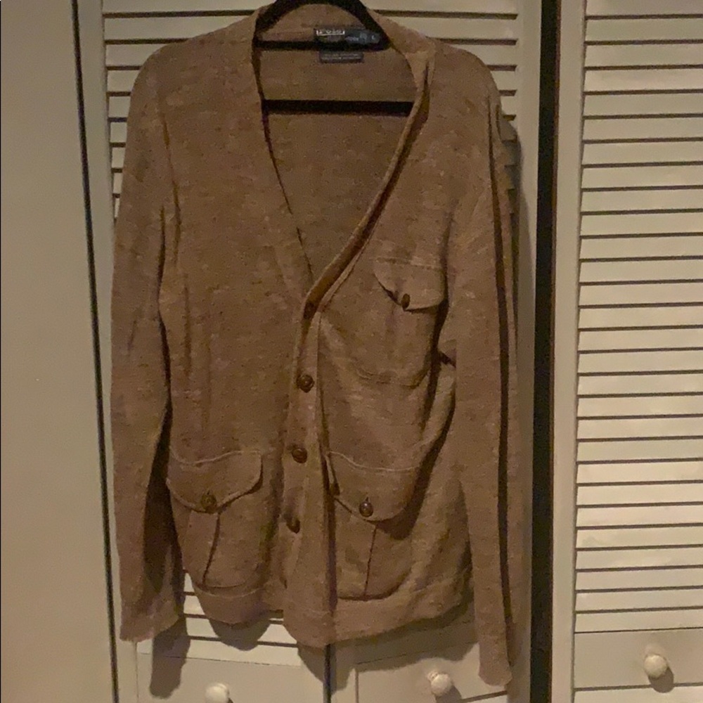 Polo Ralph Lauren Linen Cotton Cardigan Sweater